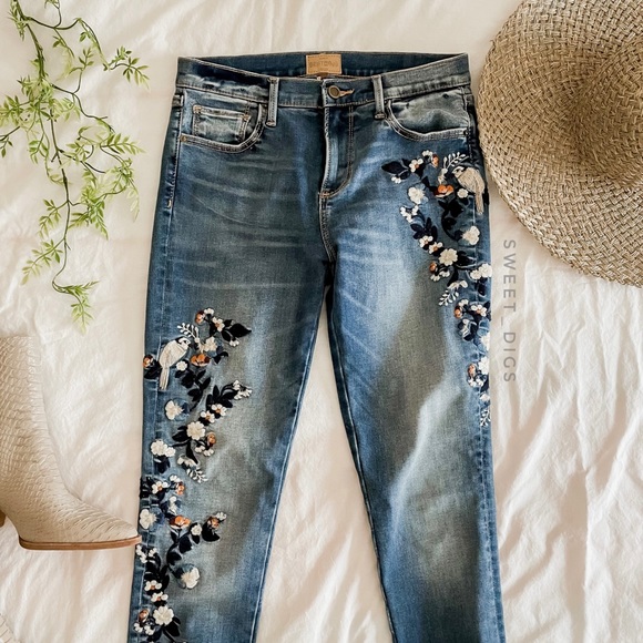 DRIFTWOOD Denim - Driftwood Milan Jackie Embroidered Jeans